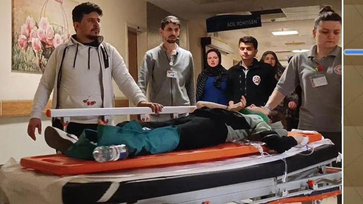 Motosikletin zincirine ayağı sıkışan çocuk, yaralandı