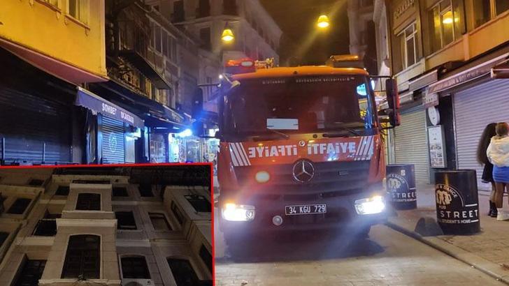 Beyoğlu'nda, restoranda asansör boşluğuna düşüp yaralandı