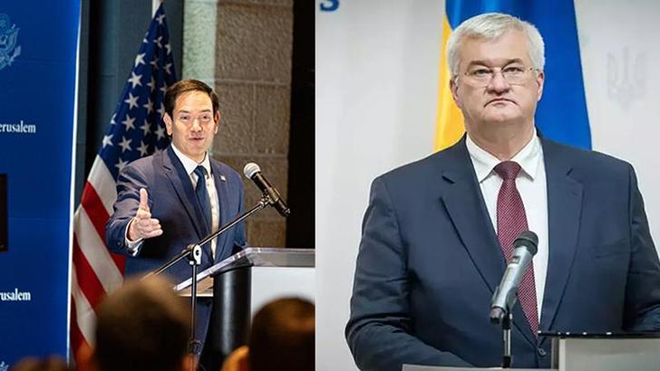 Ukrayna Dışişleri Bakanı Sybiha, ABD Dışişleri Bakanı Rubio ile görüştü