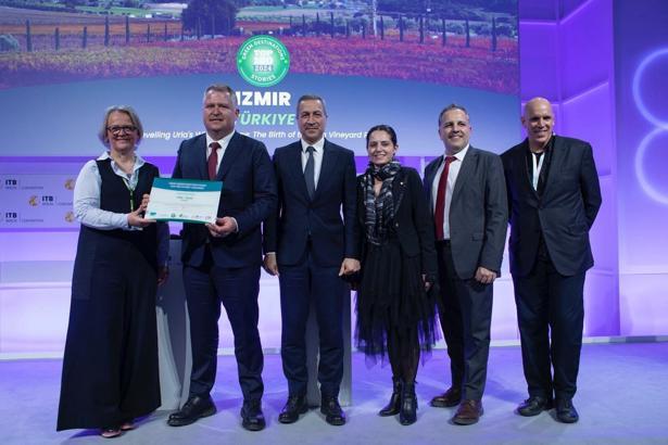 Urla Bağ Yolu ITB Berlin'de ‘Halkın Seçimi’ ödülünü aldı