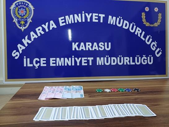 Sakarya’da kumar operasyonu: 16 kişi hakkında işlem yapıldı