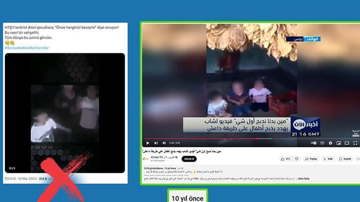 Sosyal medyada Suriye’de çekildiği iddia edilen video için dezenformasyon açıklaması
