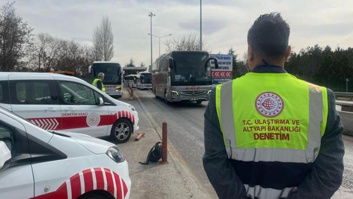 Ankara'da otobüs firmalarına fahiş fiyat denetimi