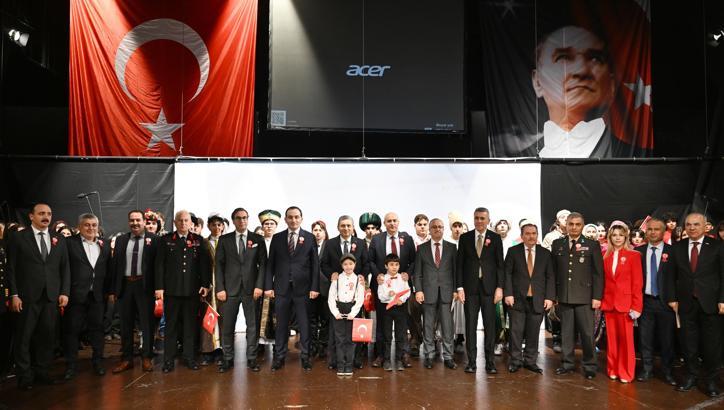 İstiklal Marşı'nın kabulünün 104'üncü yıl dönümü Antalya’da kutlandı