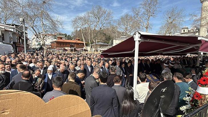 İstanbul Emniyet Müdürü Yıldız'ın kayınpederi son yolculuğuna uğurlandı