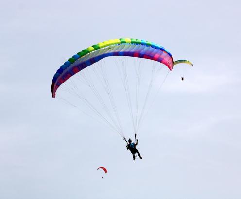 Alanya'da 55 bin yamaç paraşütü uçuşu gerçekleştirildi