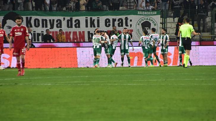Konyaspor-Beşiktaş: 1-0