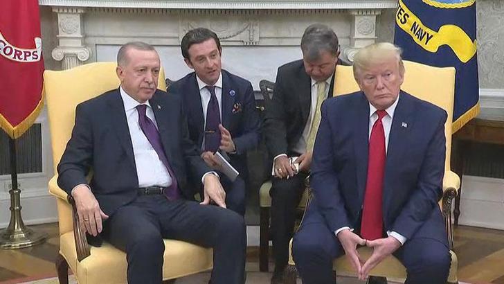 Cumhurbaşkanı Erdoğan, ABD Başkanı Trump ile telefon görüşmesi gerçekleştirdi