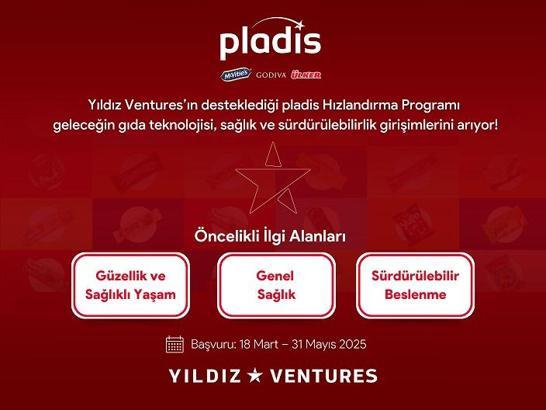 Yıldız Ventures’ın desteklediği pladis hızlandırma programı başlıyor