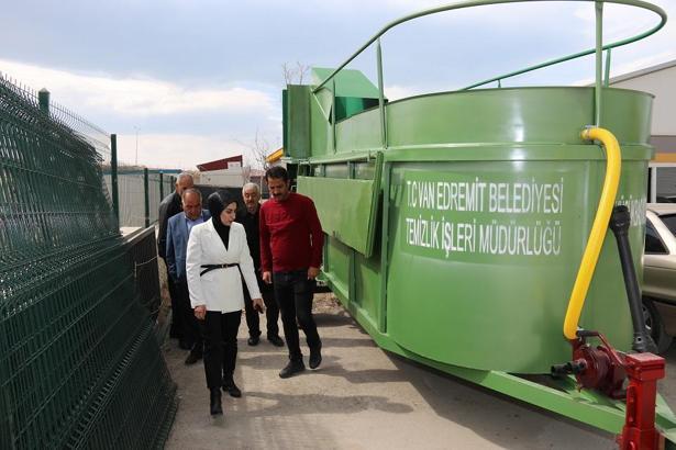 Van Edremit Belediyesi'nden 'Mobil Koyun Banyoluğu' hizmeti