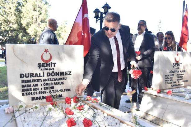 Eğirdir'de şehitler anıldı