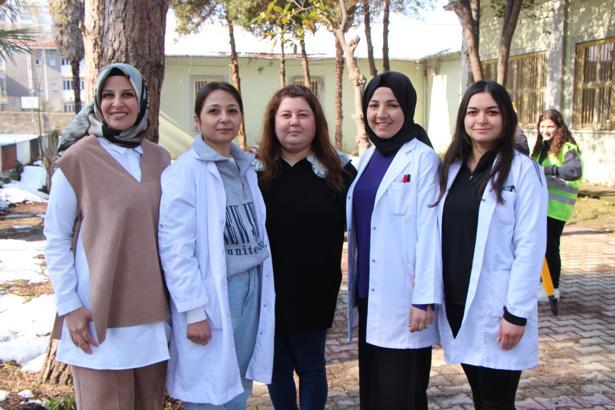 Bu lisedeki Harita Tapu Kadastro Alanı kadın öğretmenlere emanet