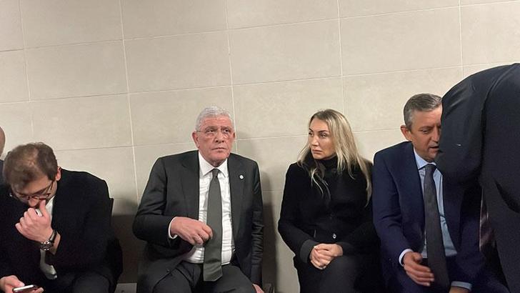 İYİ Parti Genel Başkanı Müsavat Dervişoğlu adliyeye geldi