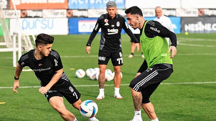 Beşiktaş, Galatasaray maçı hazırlıklarına devam ediyor