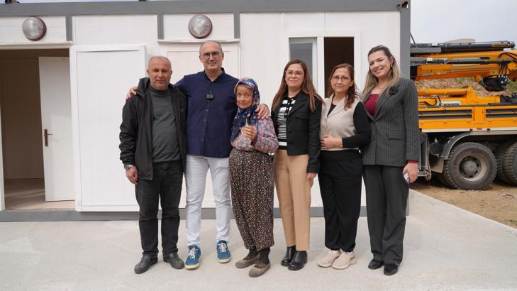 İhtiyaç sahibine konteyner ev desteği