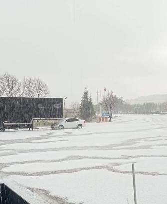 Tekirdağ'da dolu; sürücüler akaryakıt istasyonlarına sığındı/ Ek fotoğraflar