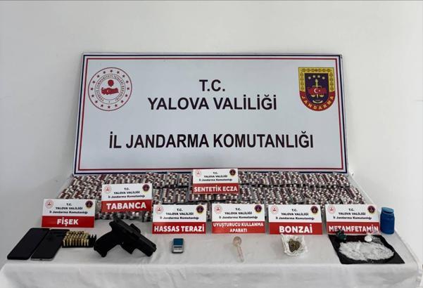 Yalova'da uyuşturucu operasyonu: 1 tutuklama