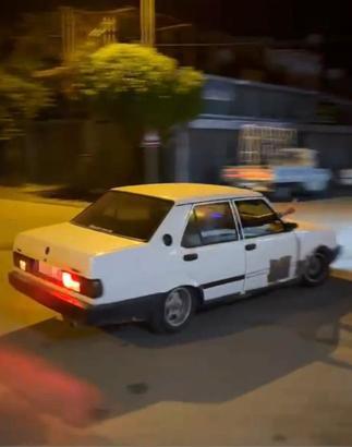 Drift atan sürücüye 47 bin TL ceza