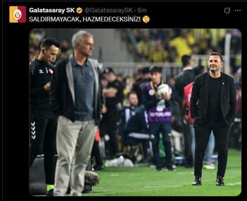 Mourinho'dan Okan Buruk'a fiziksel müdahale !..