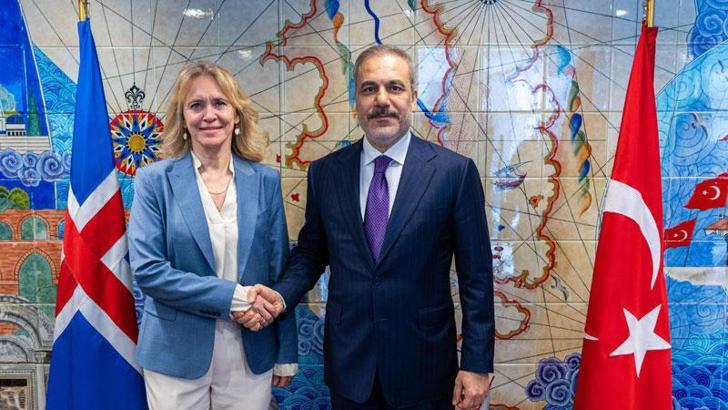 Bakan Fidan, İzlanda Dışişleri Bakanı Gunnarsdottir ile görüştü