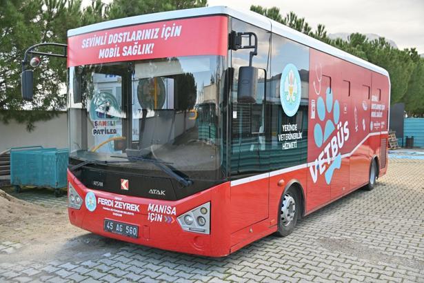 Manisa'da Vetbüs projesi hizmete başladı