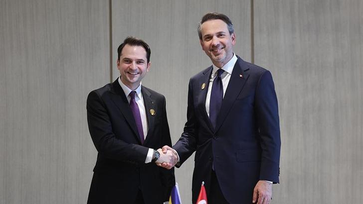 Bakan Bayraktar, Romanya Enerji Bakanı Burduja ile görüştü