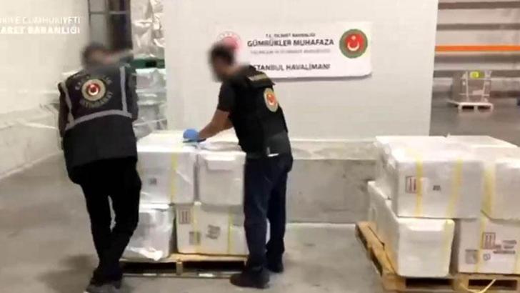 İstanbul Havalimanı'nda 455 kilo kokain ele geçirildi