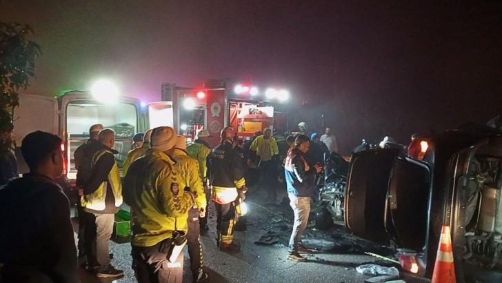 Samsun’da 5 kişinin öldüğü kazada baba-oğul toprağa verildi