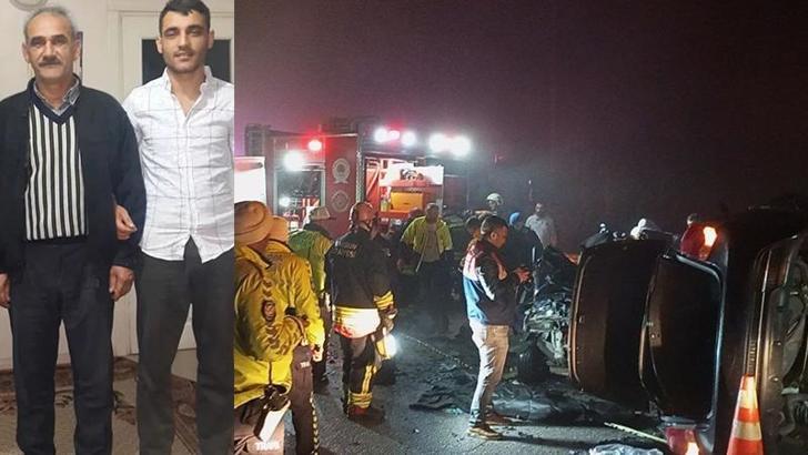 Samsun’da 5 kişinin öldüğü kazada baba-oğul toprağa verildi