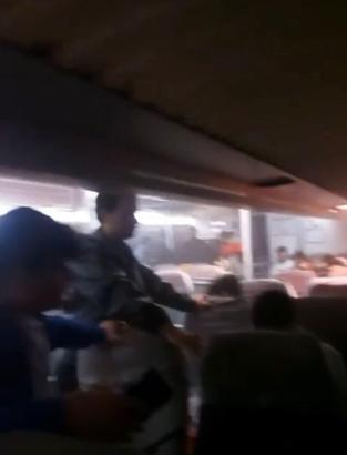 BUDO deniz otobüsünde yangın: 4 yolcu dumandan etkilendi