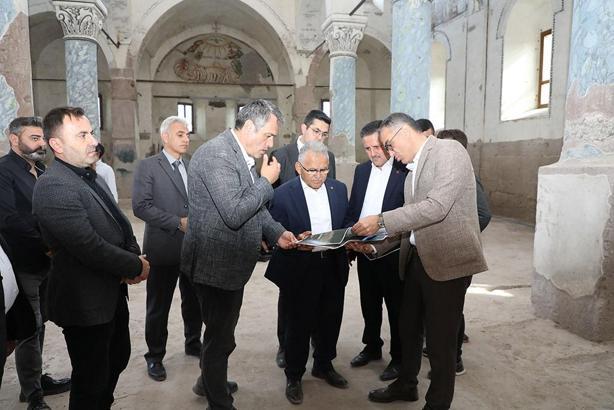 Kayseri'de tarihi yapılara 6 yılda, 489 milyon TL yatırım