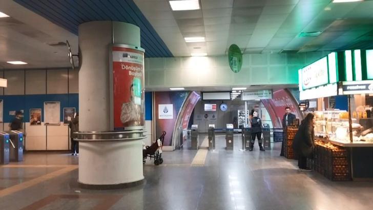 İstanbul- Levent- Boğaziçi Üniversitesi Hisarüstü metro hattında arıza nedeniyle seferler durdu
