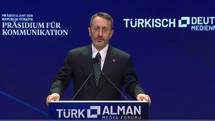 İletişim Başkanı Altun: Türkiye-Almanya dostluğu, medya alanındaki iş birliklerini güçlendirmeli