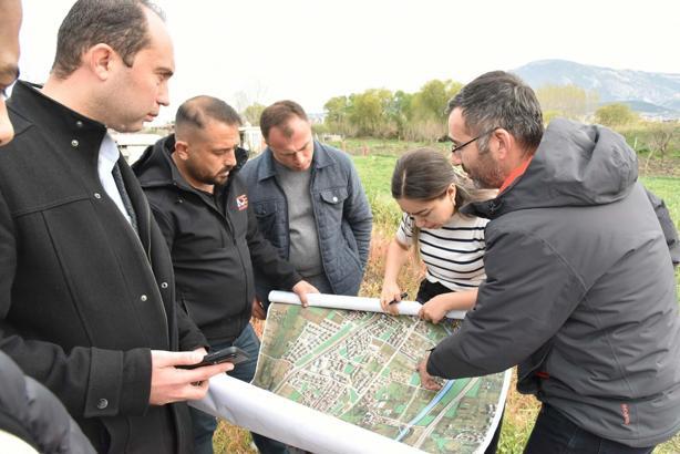 Soma'da altyapı yenileme çalışması