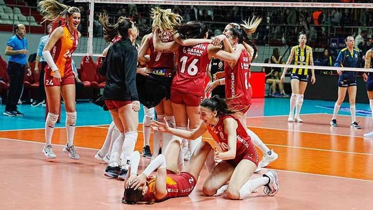 Galatasaray, Fenerbahçe karşısında seride 1-0 öne geçti