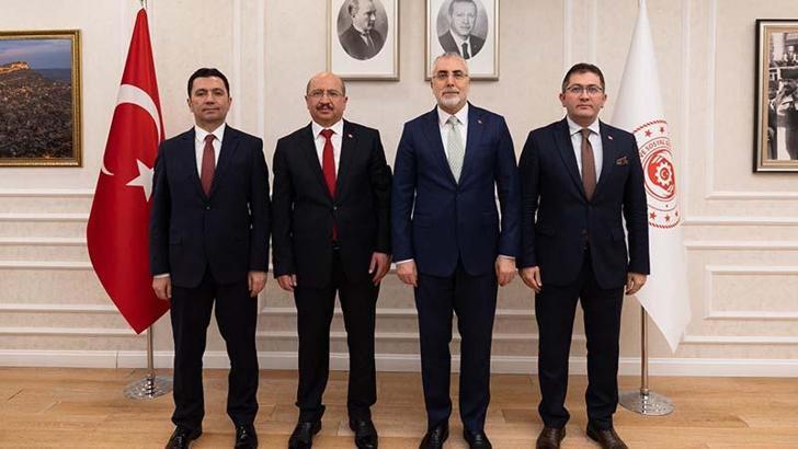 Bakan Işıkhan, DDK Başkanı Tanrıkulu'nu kabul etti