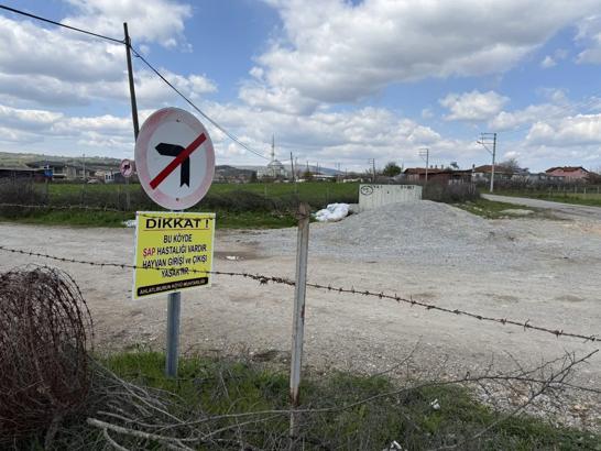 Çanakkale’de bir köye daha hayvan giriş çıkışları yasaklandı