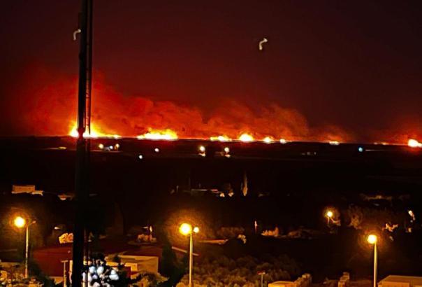 Göksu Deltası’ndaki sazlık yangını söndürüldü