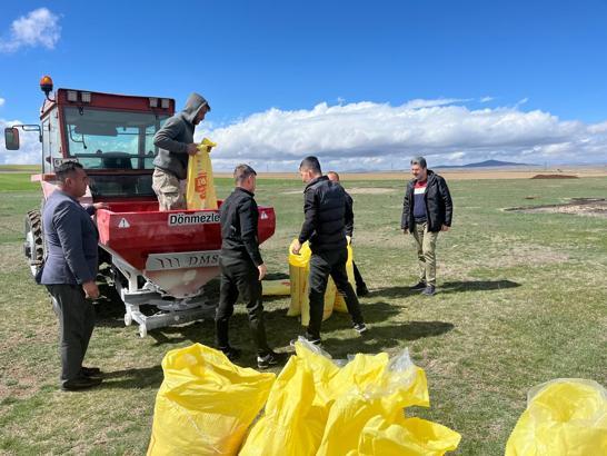 Niğde'de meralarda verimlilik artırılıyor