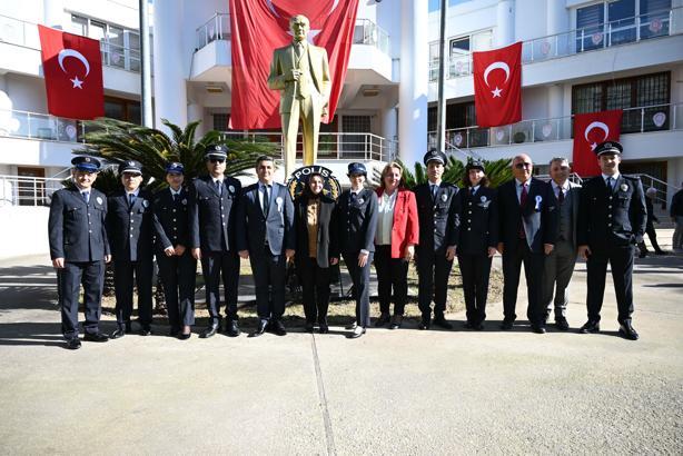Kemer'de Türk Polis Teşkilatı'nın kuruluşu kutlandı