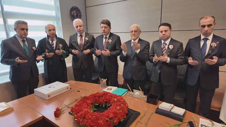 İstanbul- Şehit Savcı Mehmet Selim Kiraz ölümünün 10'uncu yılında adliyede anıldı