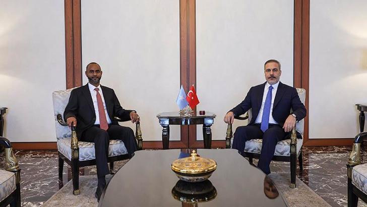 Bakan Fidan, Somalili Bakan Mohamed Nur ile görüştü