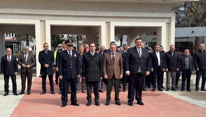 Yalvaç'ta Polis Teşkilatı'nın kuruluşu kutlandı