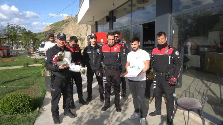 Siirt’te ‘kavga’ ihbarına giden polis ekibine sürpriz karşılama