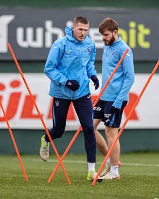 Trabzonspor, Çaykur Rizespor maçı hazırlıklarına devam etti