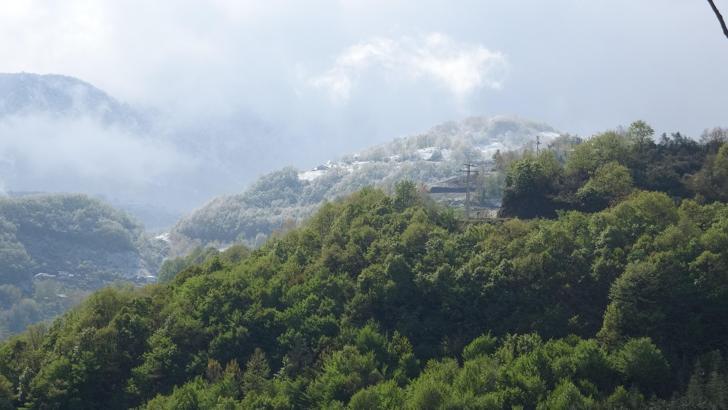 Kocaeli'de iki mevsim bir arada