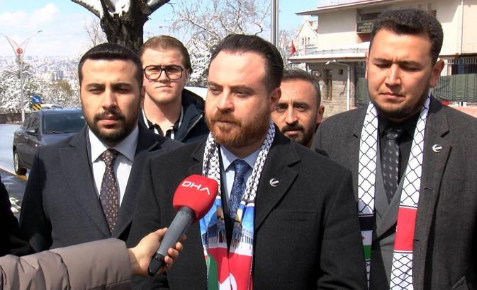 Yeniden Refah Partisi Gençlik Kolları’ndan Gazze’ye destek