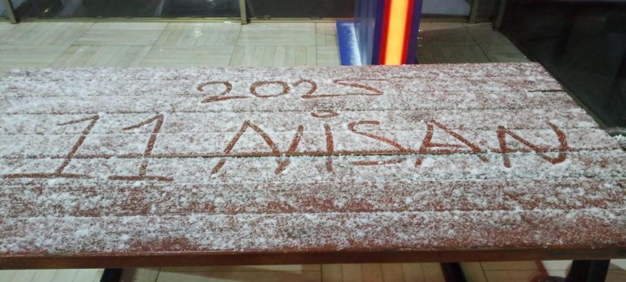 Elazığ'da kar etkili oldu