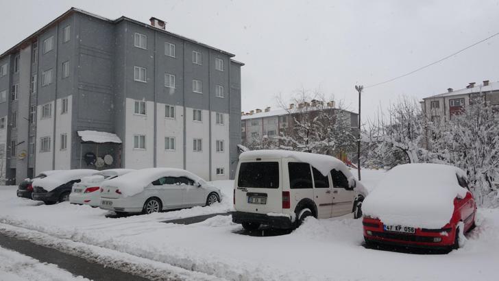 Bitlis'te kar yağışı; 60 köy yolu kapandı