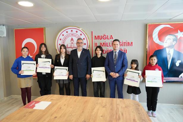 Muğla'da il birincileri ödüllendirildi